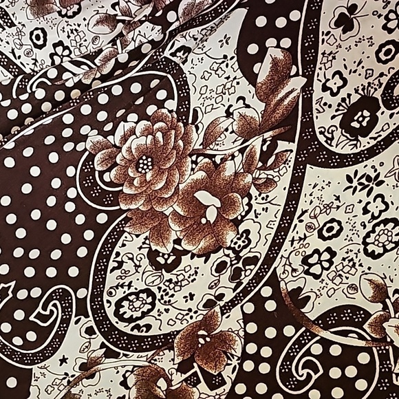 Cal Fashion womens boho long maxi skirt  sz medium color brown tan casual  midi - Picture 5 of 14